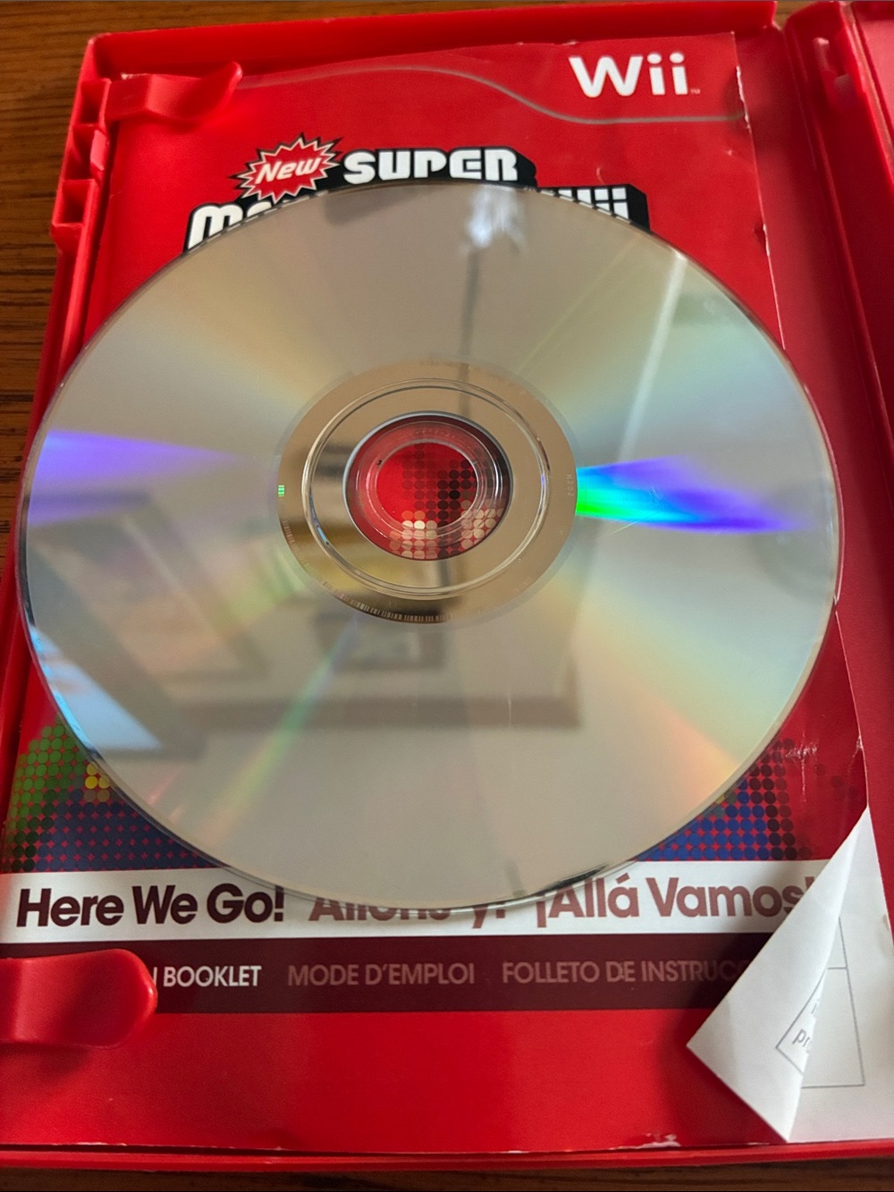 Nintendo New Super Mario Bros. Wii Red Case - Picture 4 of 4